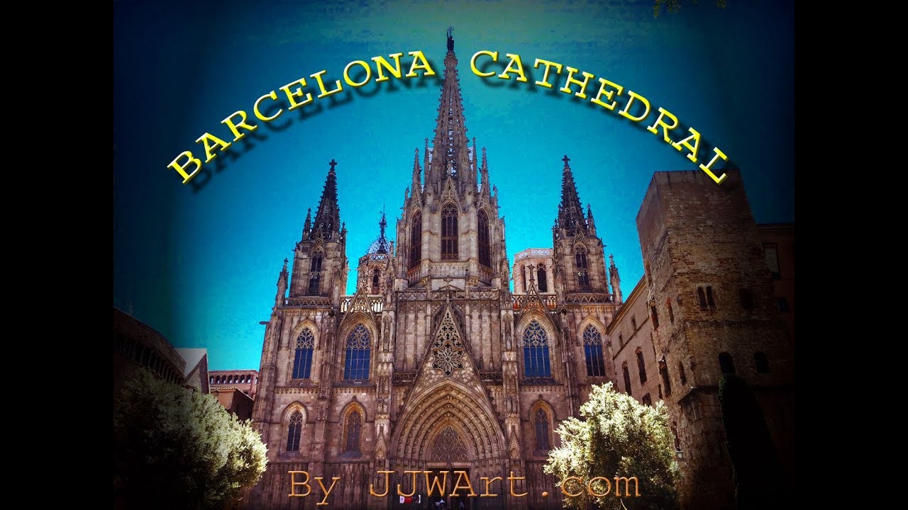 Beautiful Holy Visit @ The Barcelona Cathedral by JJWArt.com
