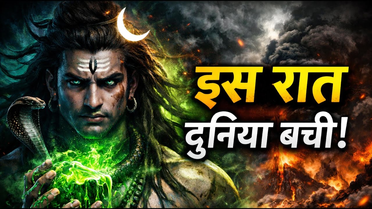 महाशिवरात्रि की उस रात Shiva ने पूरी दुनिया बचा ली | Neelkanth Story