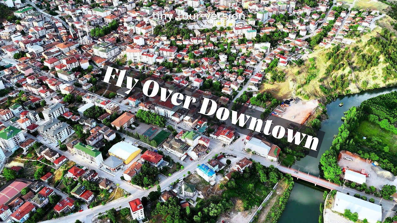 Fly Over The Downtown (Resadiye/Tokat)
