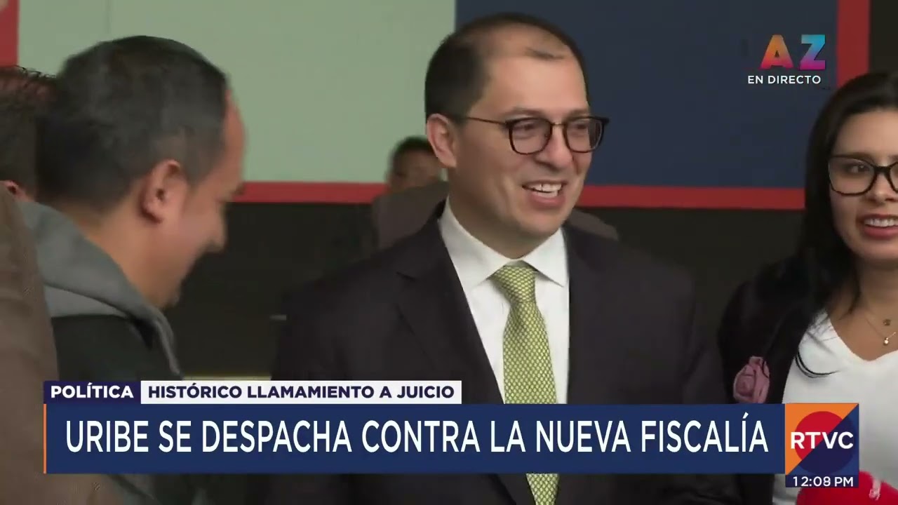 Uribe se despacha contra la nueva Fiscalía | RTVC Noticias