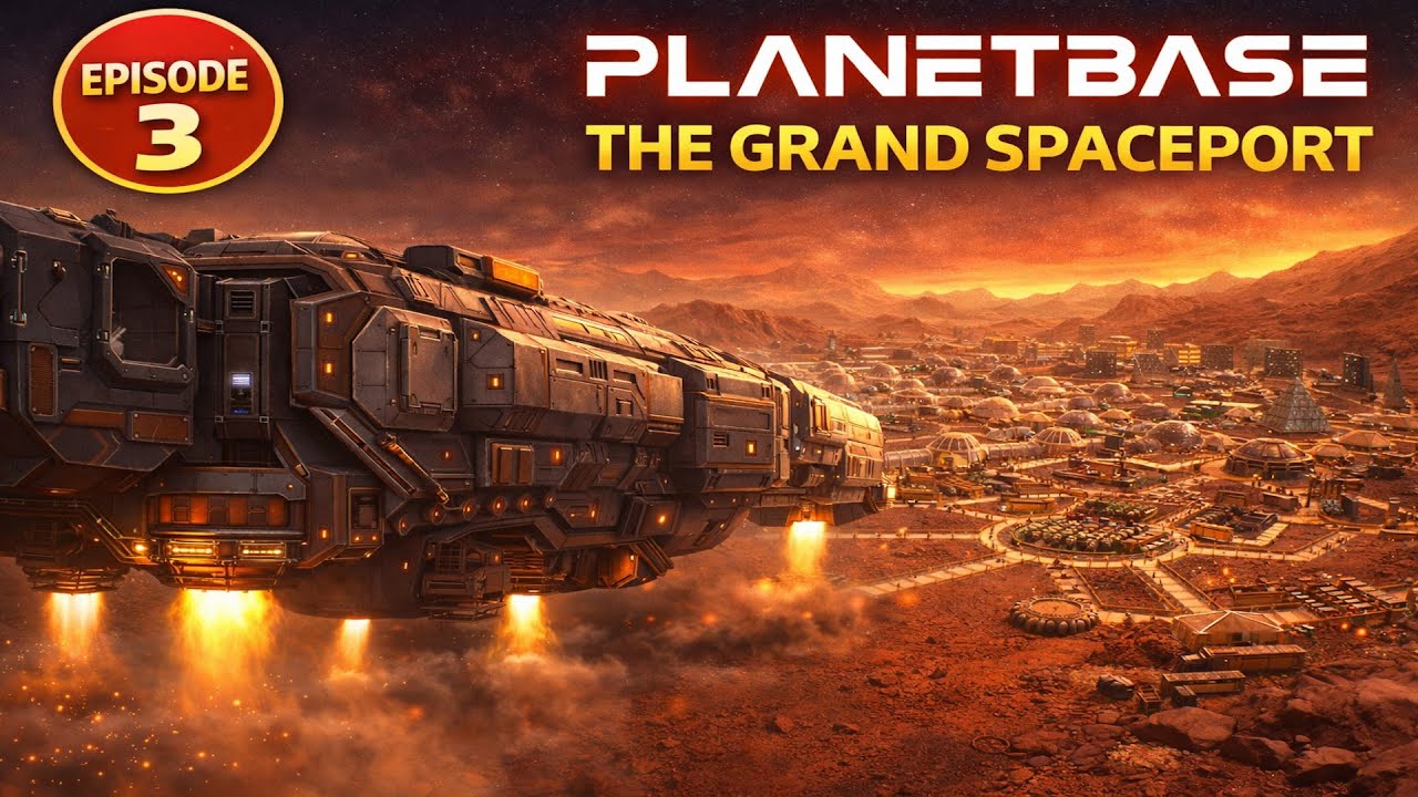 THE MEGALOMANIA EMPIRE ⭐ Red Planet Final Milestone | Planetbase (No Commentary) #3