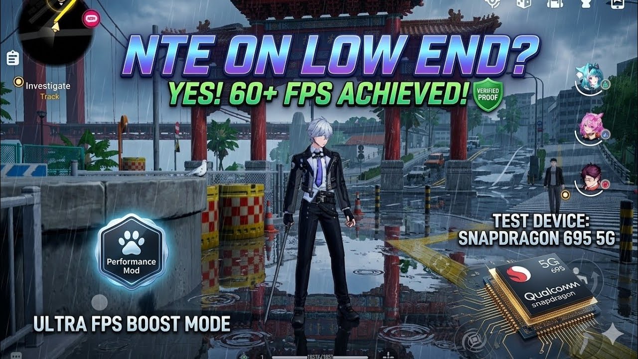 This Will Boost Your Neverness To Everness Mobile Fps 3x Times!!🌫🌁 | Best Fps Booster | NTE Mobile 📱