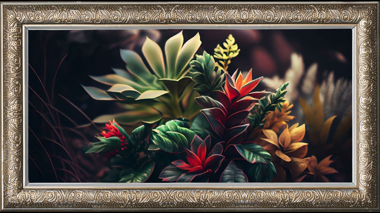 TV Frame 4K Natures beauty shines multi colored