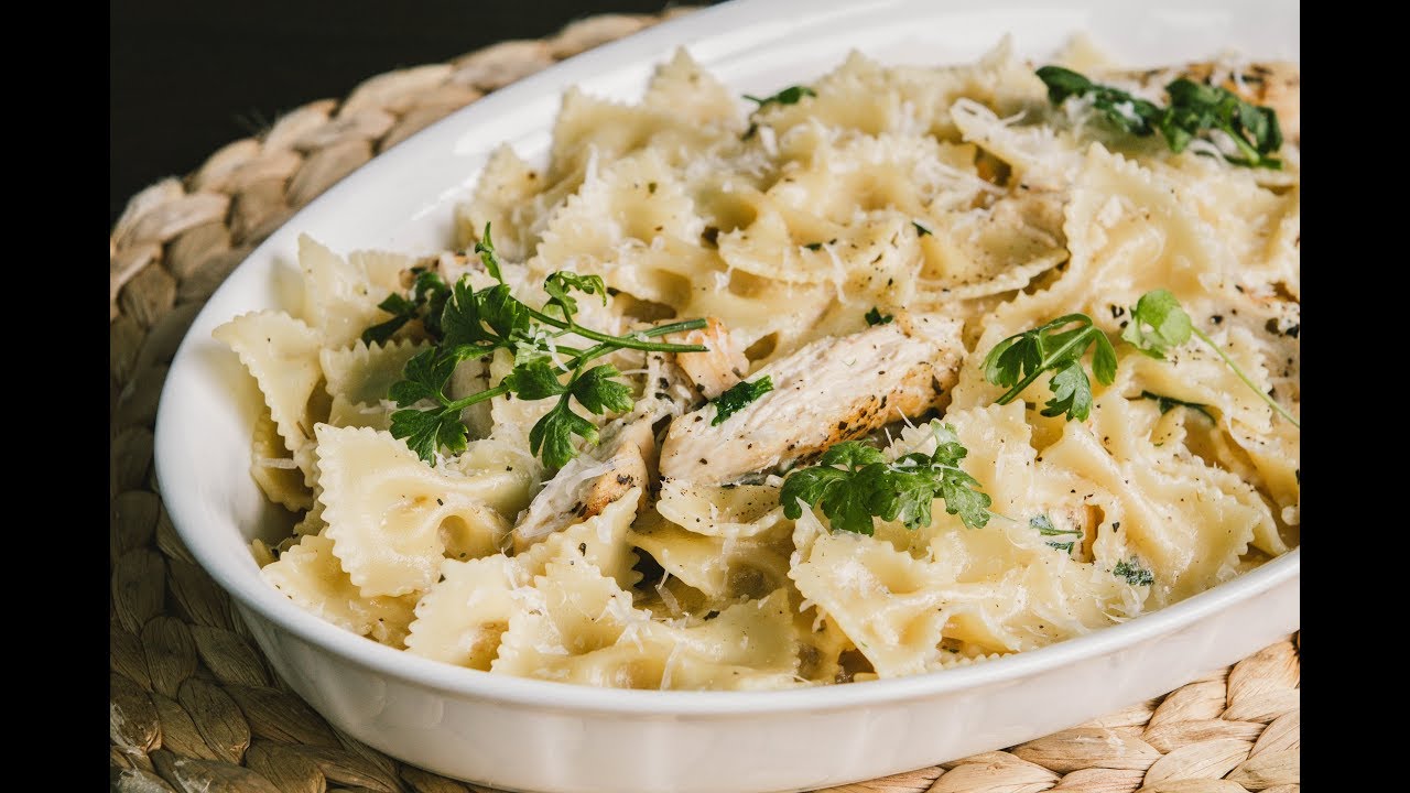 พาสต้าอัลเฟรโดไก่ Chicken Alfredo Pasta : พลพรรคนักปรุง