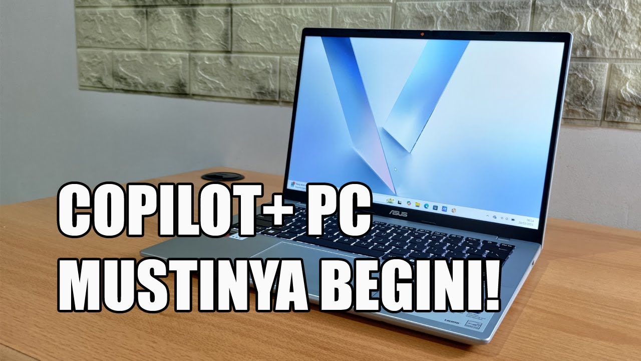 Copilot+ PC Paling Murah. Review Asus Vivobook 14 A1407QA