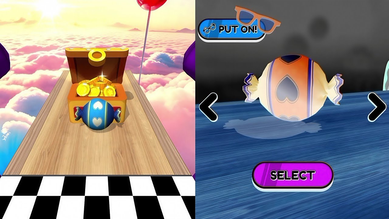 📍🍬Going Balls, SpeedRun Vs Reverse Video Gameplay Part 481