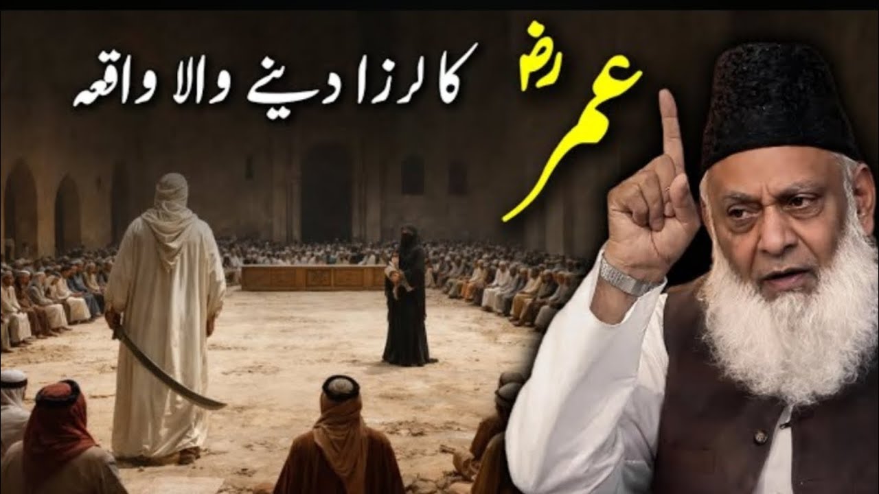 Hazrat Umar (RA) Ka Larza Dene Wala Waqia | Dr Israr Ahmed Explain's