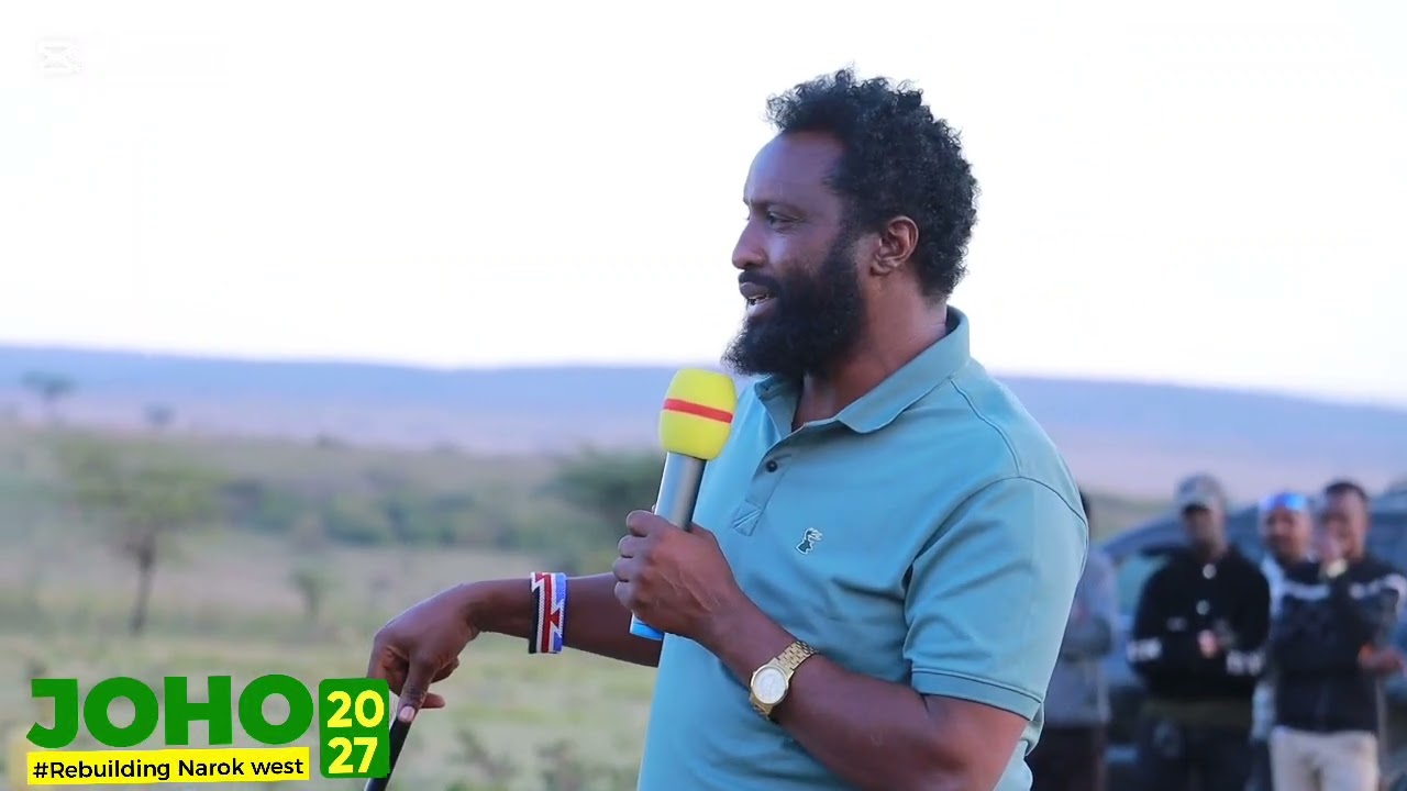 Hon Joho Tipapa speech at olareorok 