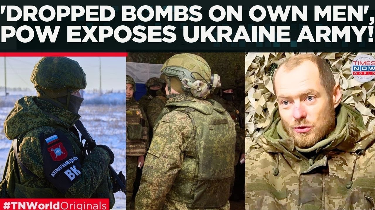 UKRAINIAN POW EXPOSES Deadly Afu Drone Strike, Says 'My Own Side Attacked Me!' | World News