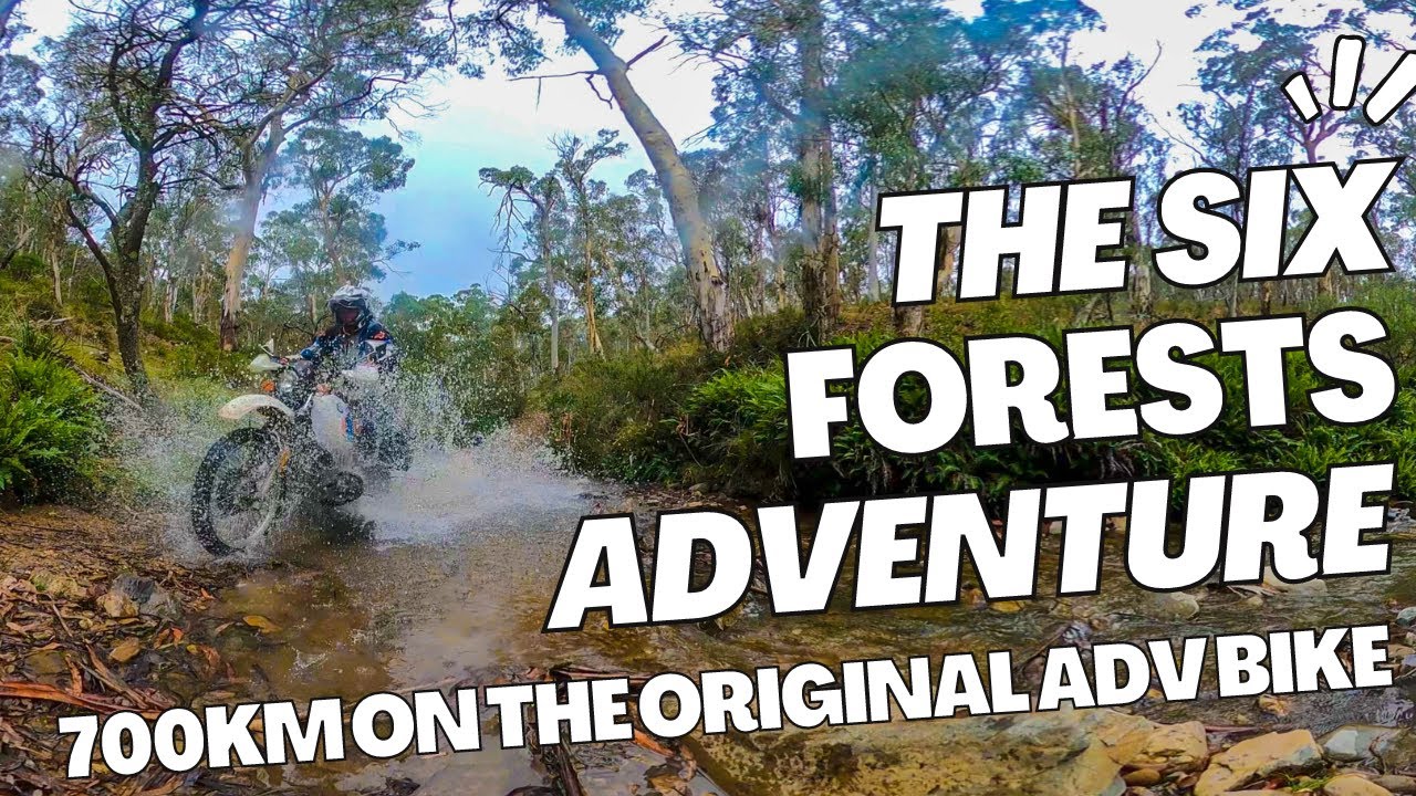 The Six Forests Adventure. A 700km offroad adventure on the original adventure bike, a BMW R80G/S PD