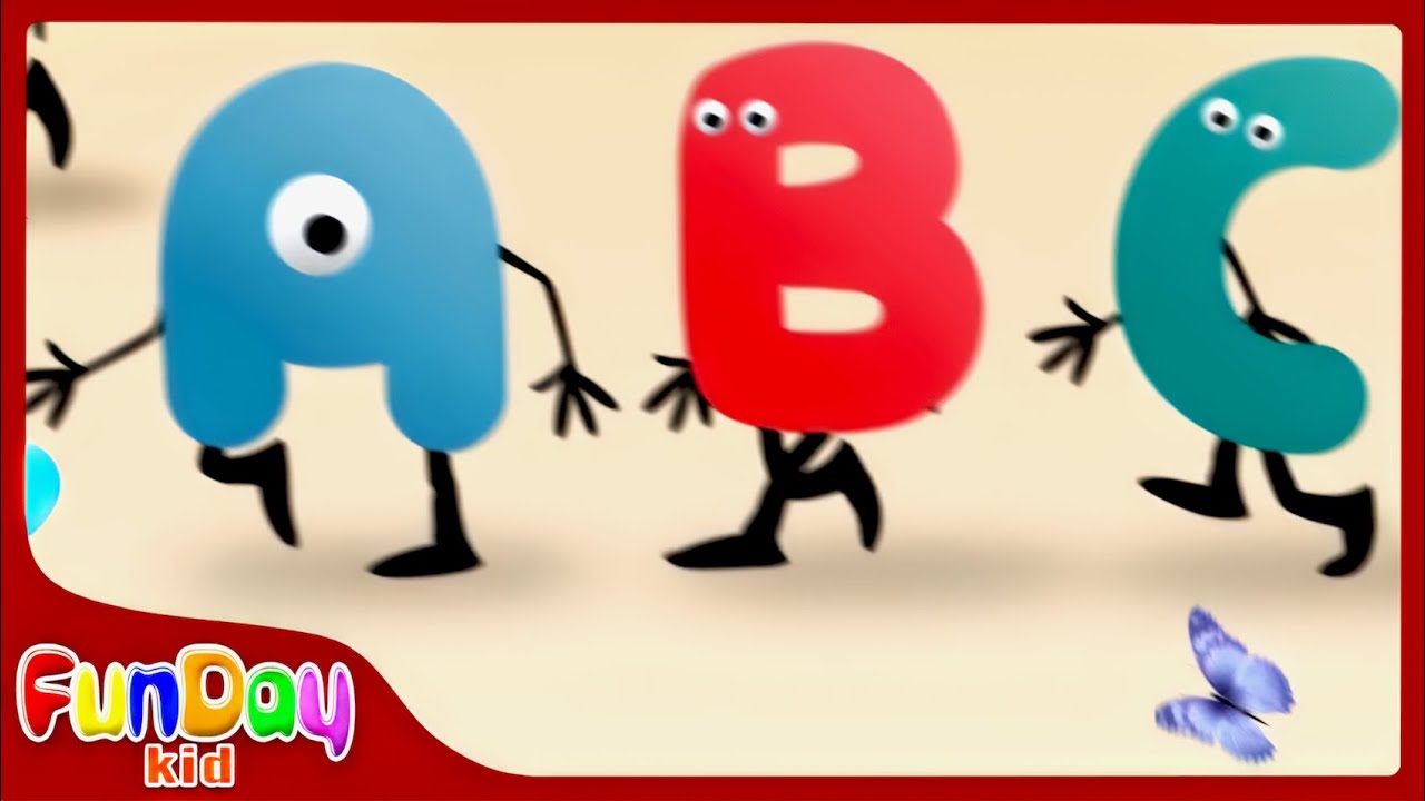 ABC Song | ABCD Alphabet Songs | ABC Song for Toddlers and Kids | Rhymes | Preschool - @FunDayKid