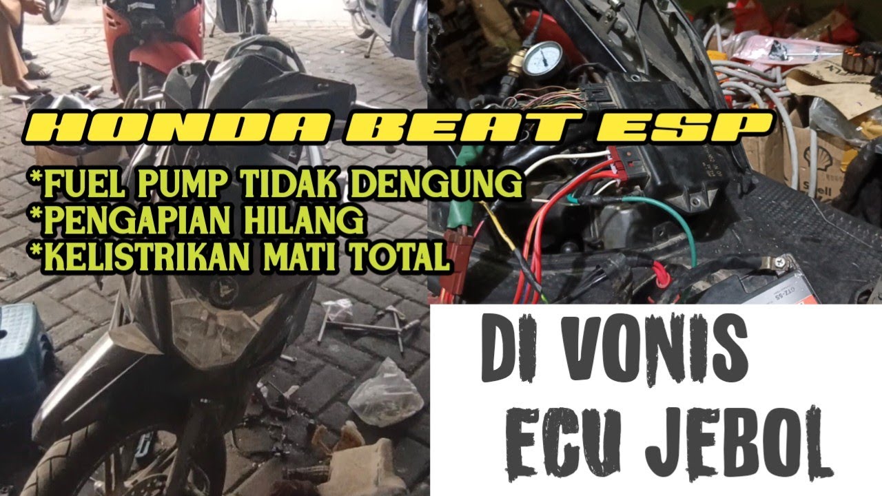 Honda beat esp mati total di vonis ecu jebol