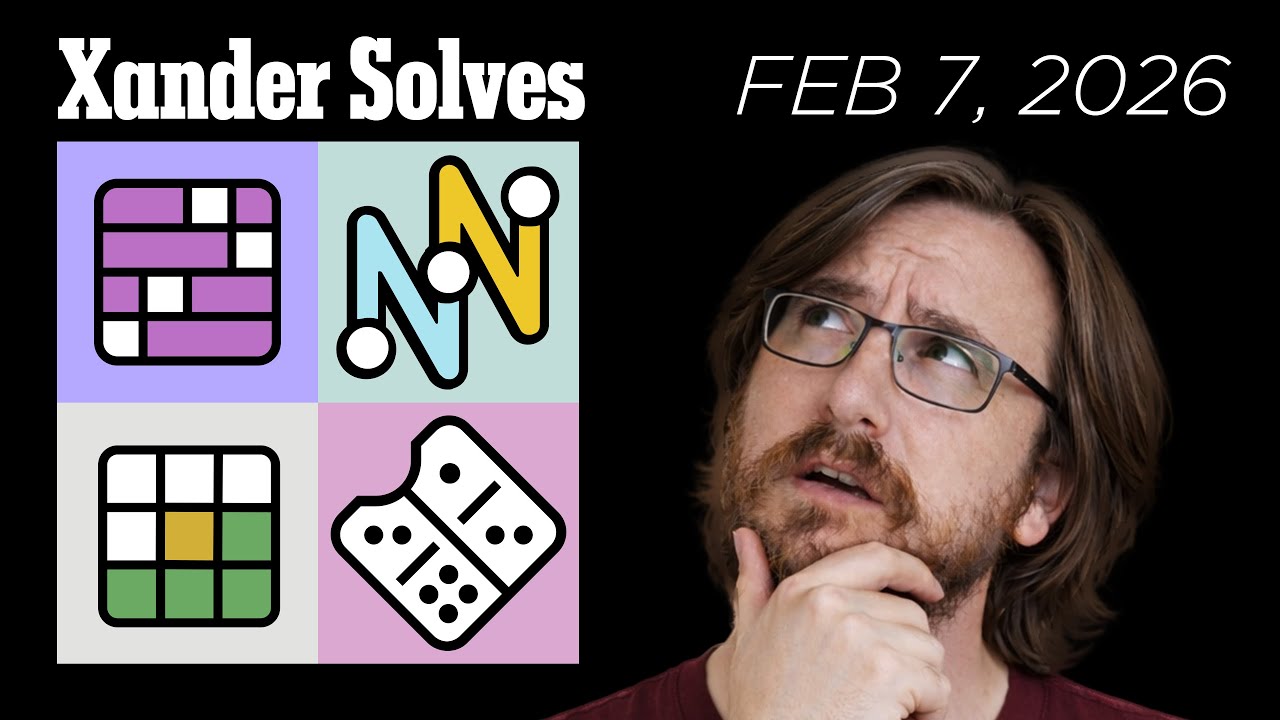 February 7th, 2026 | NYT Daily Puzzles | Connections | Strands | Wordle | Pips | Xander Solves