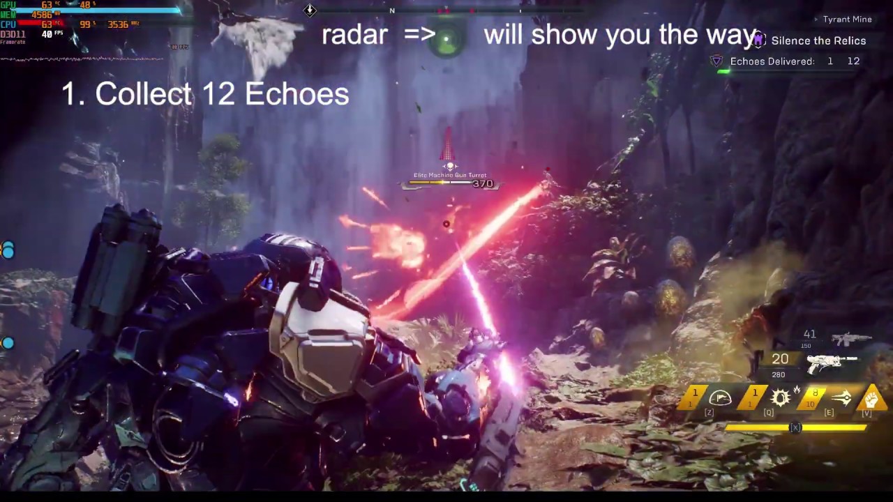 Echoes Delivered Anthem Silence the Relics 2