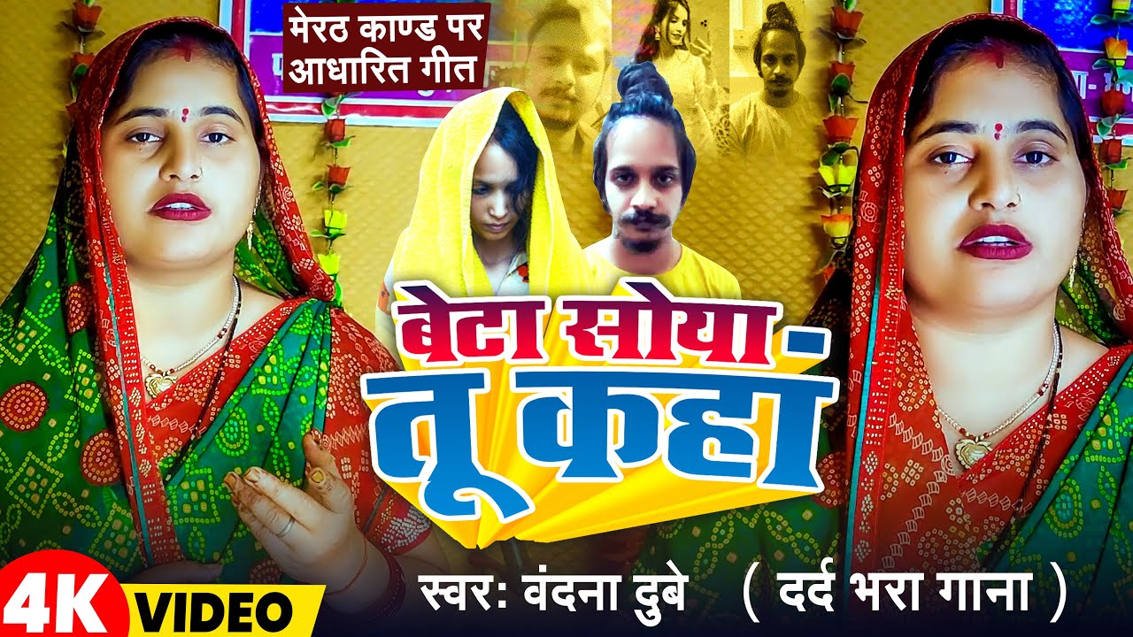 #Video | बेटा सोया तू कहां | #Vandana Dubey | मेरठ काण्ड पर आधारित गीत | दर्द भरा गाना 2025
