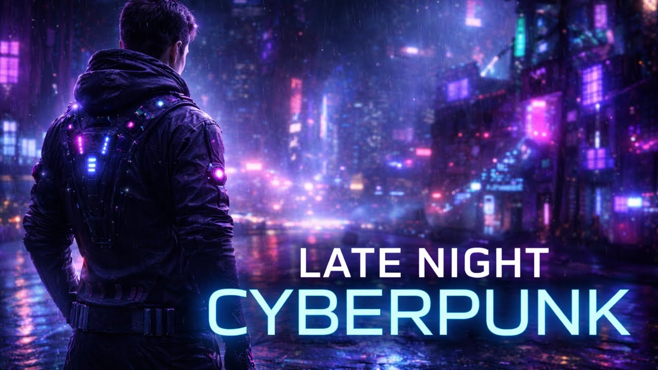 Late Night Cyberpunk 🌃 | Cyberpunk Music for Programmer Focus & Night Coding