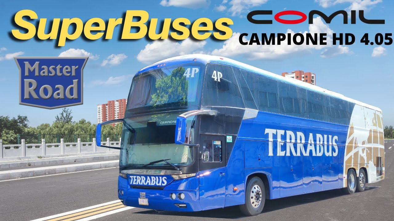 COMIL CAMPIONE DE TERRABUS| Autob&uacute;s de Piso Alto