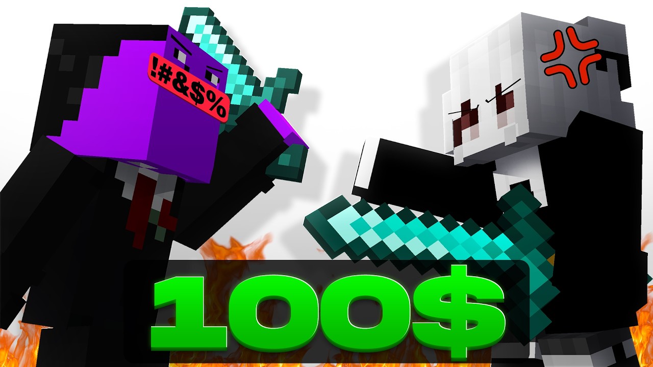 Самые токсичные профессиональные игроки в Minecraft сразятся один на один за 100 долларов.