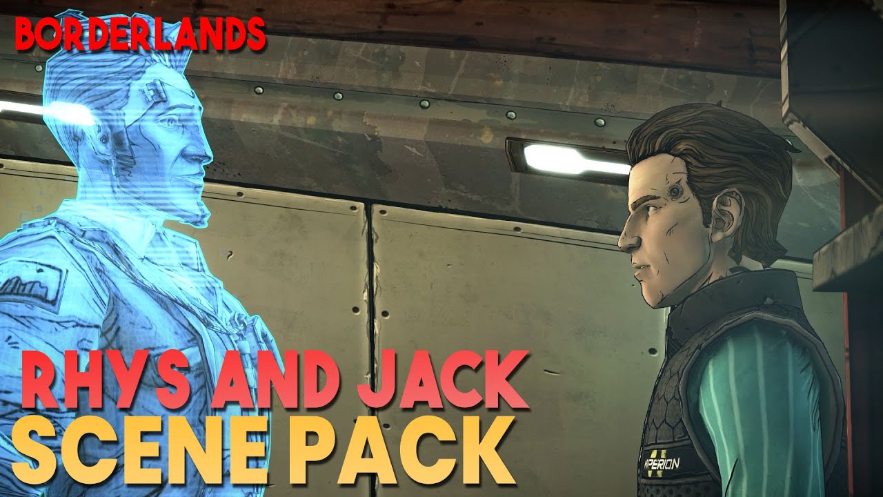 Handsome Jack and Rhys Scene Pack || Tales from the Borderlands || 1080p, 60FPS