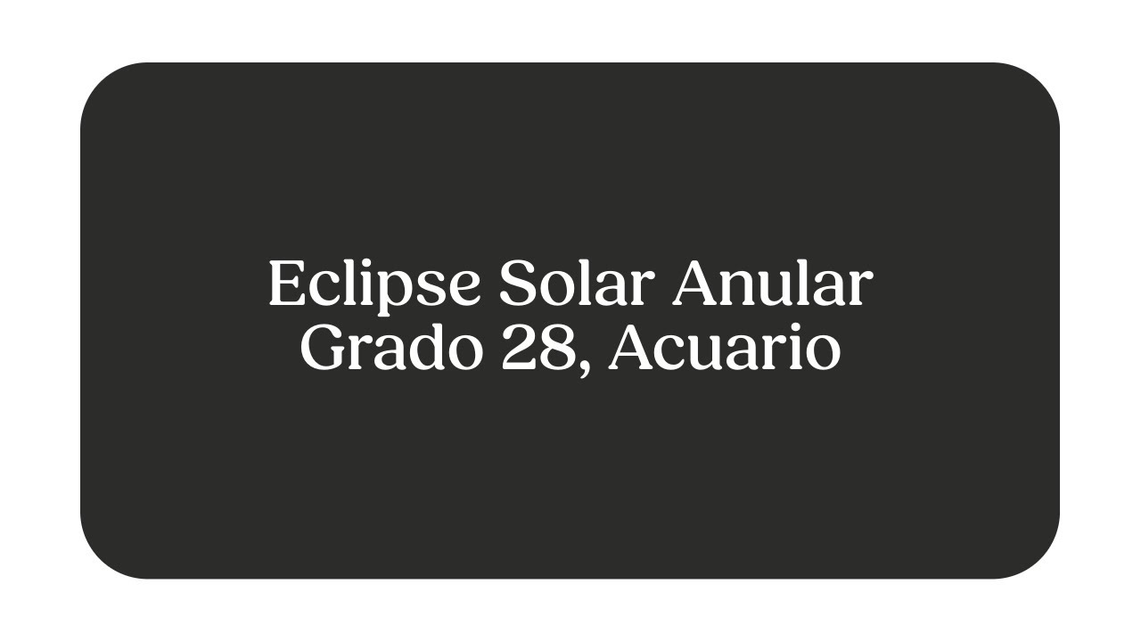⚡️ECLIPSE EN ACUARIO ♒️🌬️ SIGNO X SIGNO  ME INCOMODO Y ME LIBERO 🤍