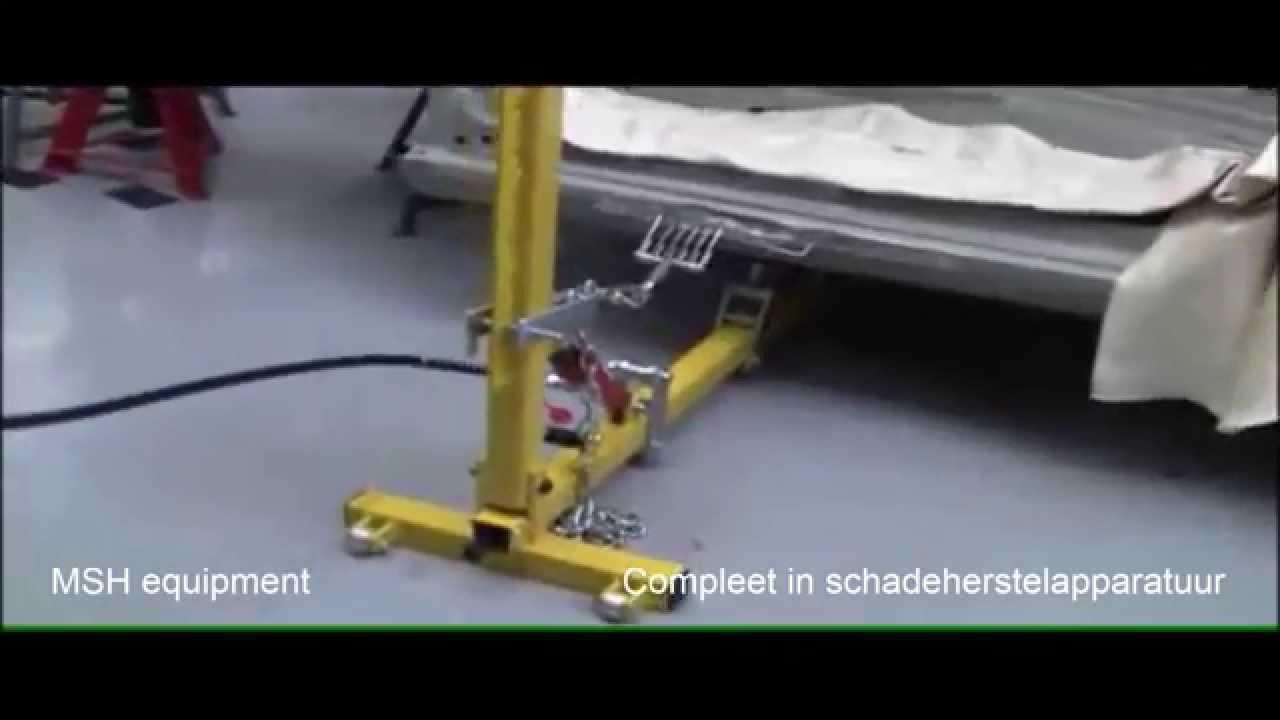GYS uitdeuken dorpelschade Trekunit 4 ton