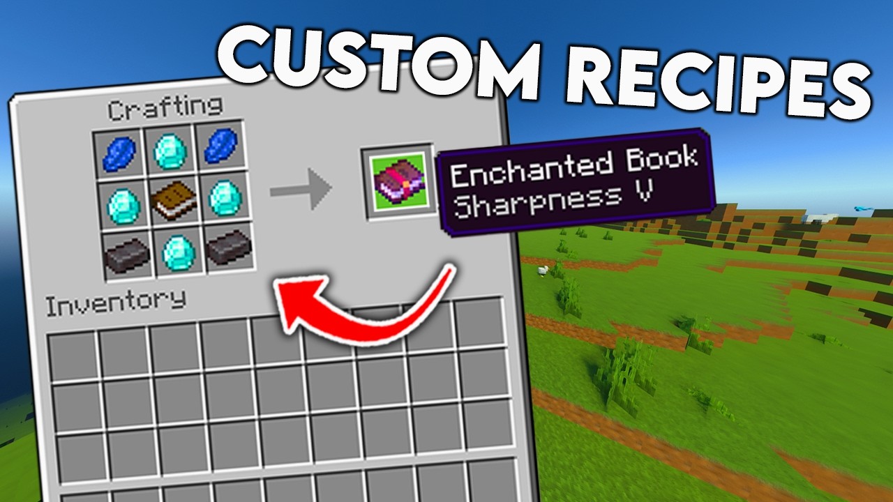 How to Make Custom Recipes in Minecraft Bedrock