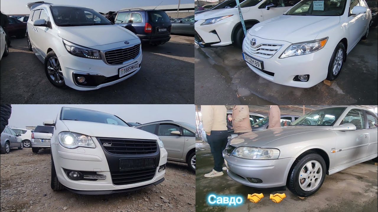 мошинбозори Хуҷанд нархи BMW f10 Opel Vector Hyundai Sanata Chevrolet Spark Toyota Camry Kia Sportag