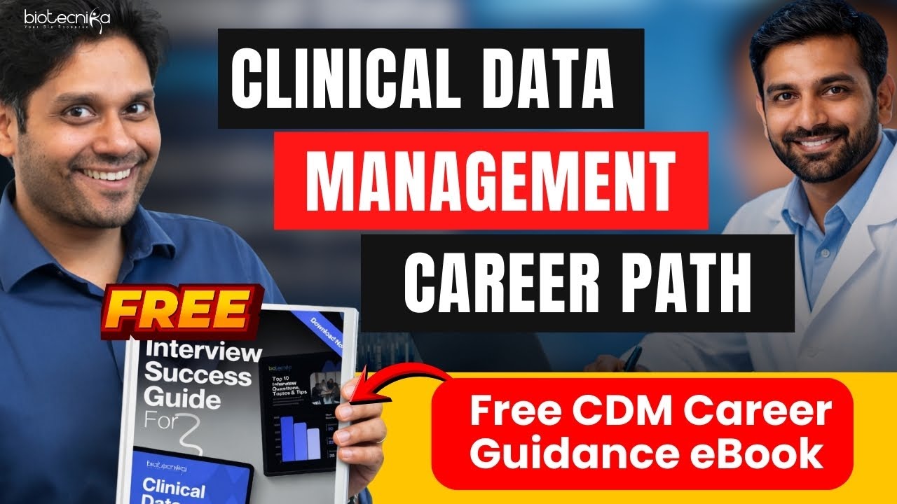 Clinical Data Management Career Path | Free CDM Career Guidance eBook (Work From Home Jobs)