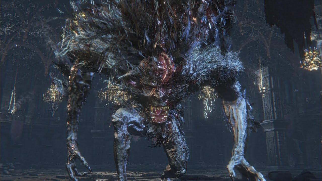 Bloodborne - Bloodletting Beast Boss Fight