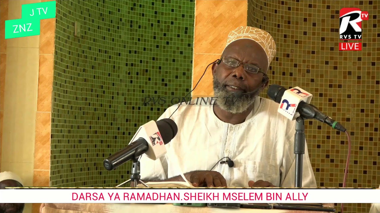 #LIVE:DARSA YA RAMADHAN.SHEIKH MSELEM BIN ALYY.