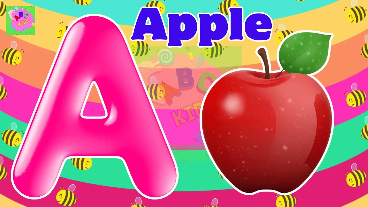 Видеоуроки для дошкольников | Песенка про алфавит, фонетику и цвета