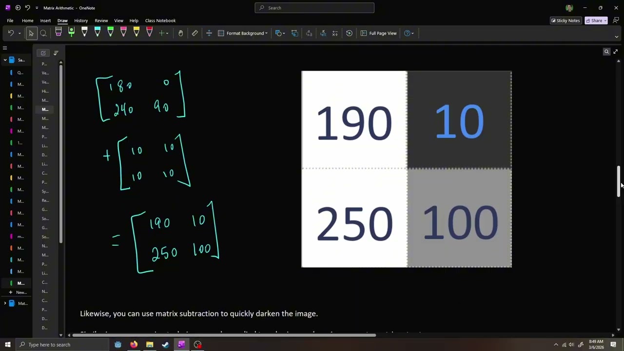 Linear Algebra - 05 - Matrix Arithmetic