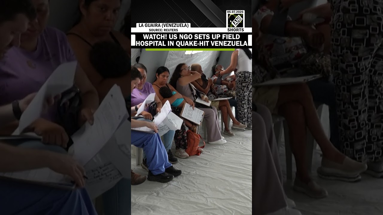 WATCH! U.S. NGO sets up field hospital in quake-hit La Guaira, Venezuela