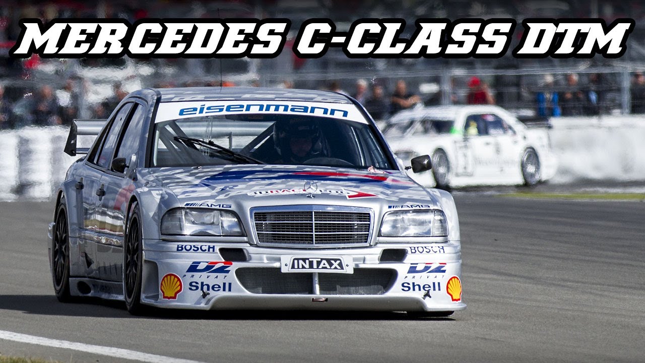 3x Mercedes C-klasse DTM - 11.500 rpm screaming V6