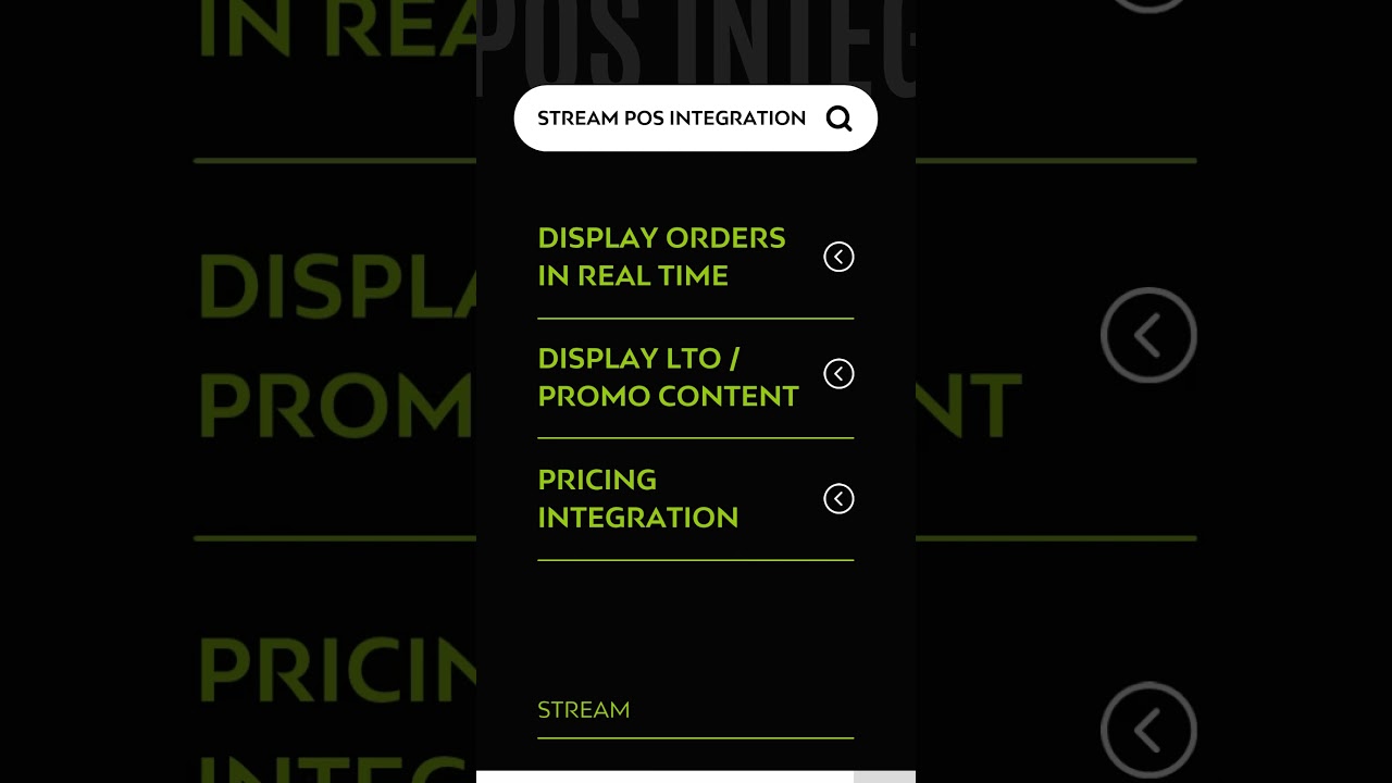 Stream POS Integration