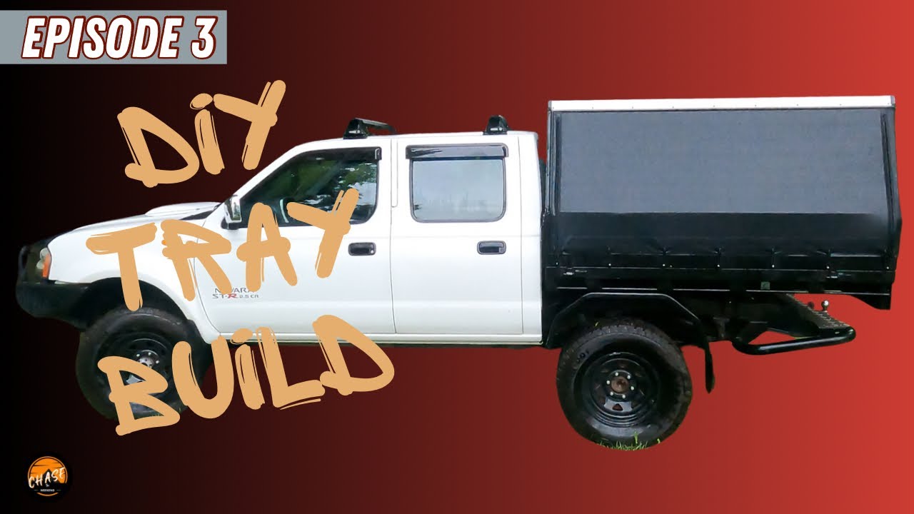 DIY UTE TRAY Installation | Truck Bed Build EP3 | Pick Up Bed | #diy  #d22 #ute #truck