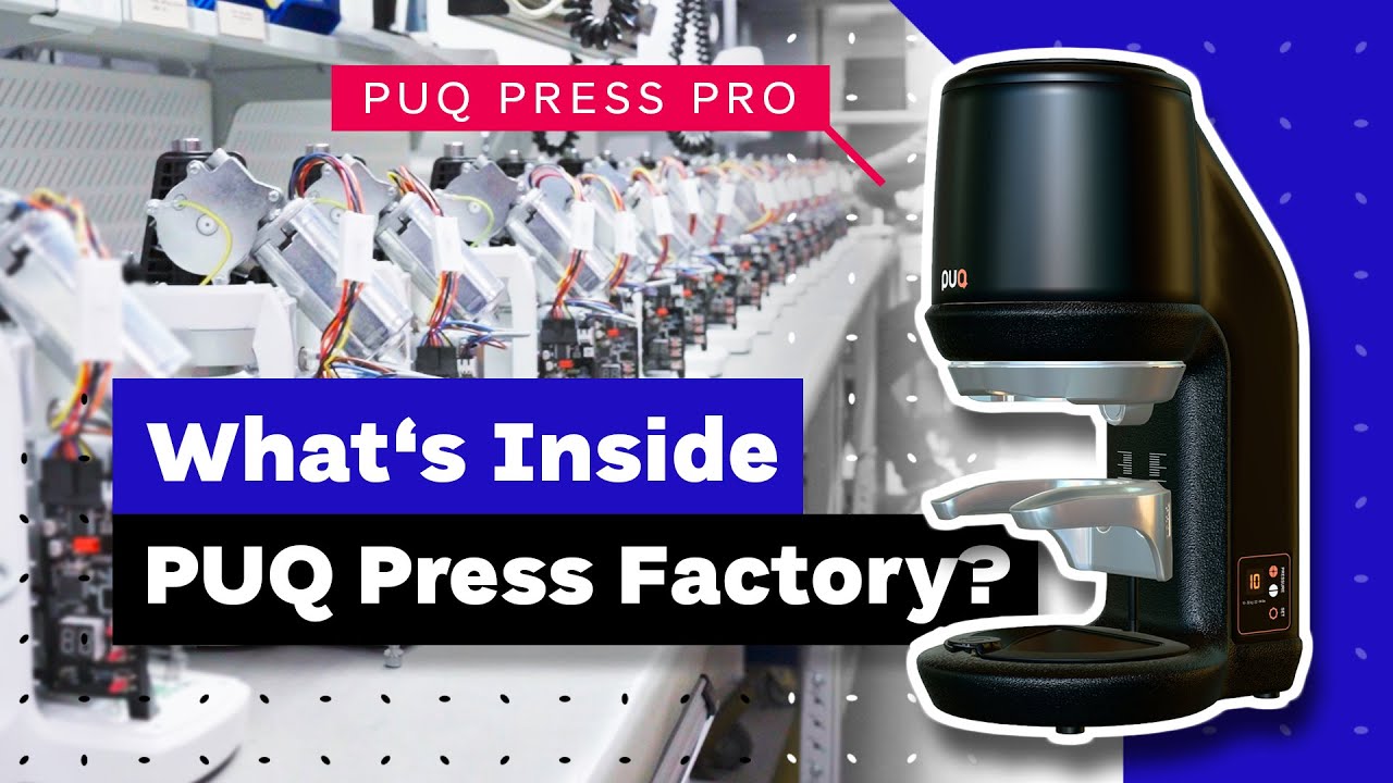 From This Factory To +100,000 Coffee Shops Around the World: PUQ Press Factory Tour (2025 Edition!)