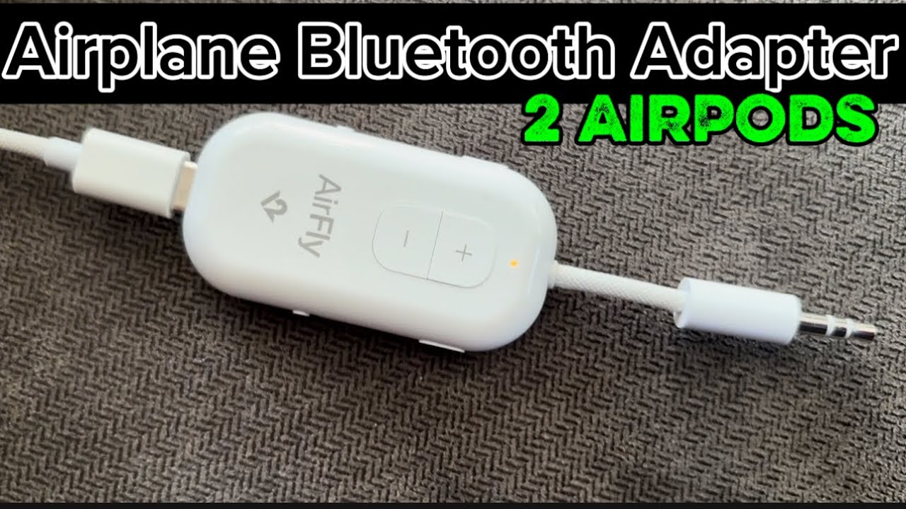 AirFly Pro 2 Review | Bluetooth Adapter for Airplane, Car, TV & Treadmill 🎧✈️