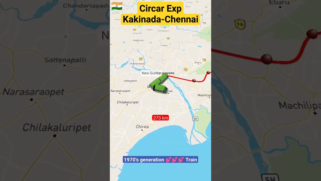 Circar Exp- Kakinada to Chennai
