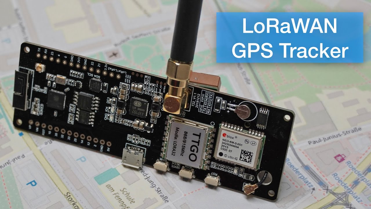 ESP32 LoRa GPS Tracker mit OTTA (LILYGO TTGO Board) | Teil 2