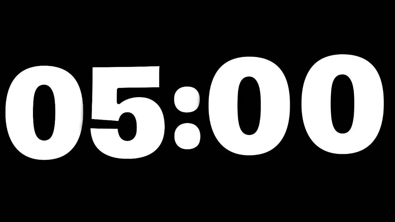 ⏳✨ Таймер на 5 минут | Обратный отсчет идеально подходит для пауз и быстрых задач 🚀