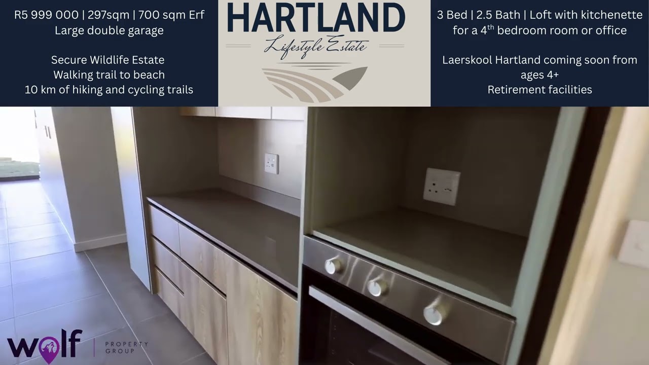 R5 999 000 | Hartland lifestyle estate | Newly Built, Green belt Gem