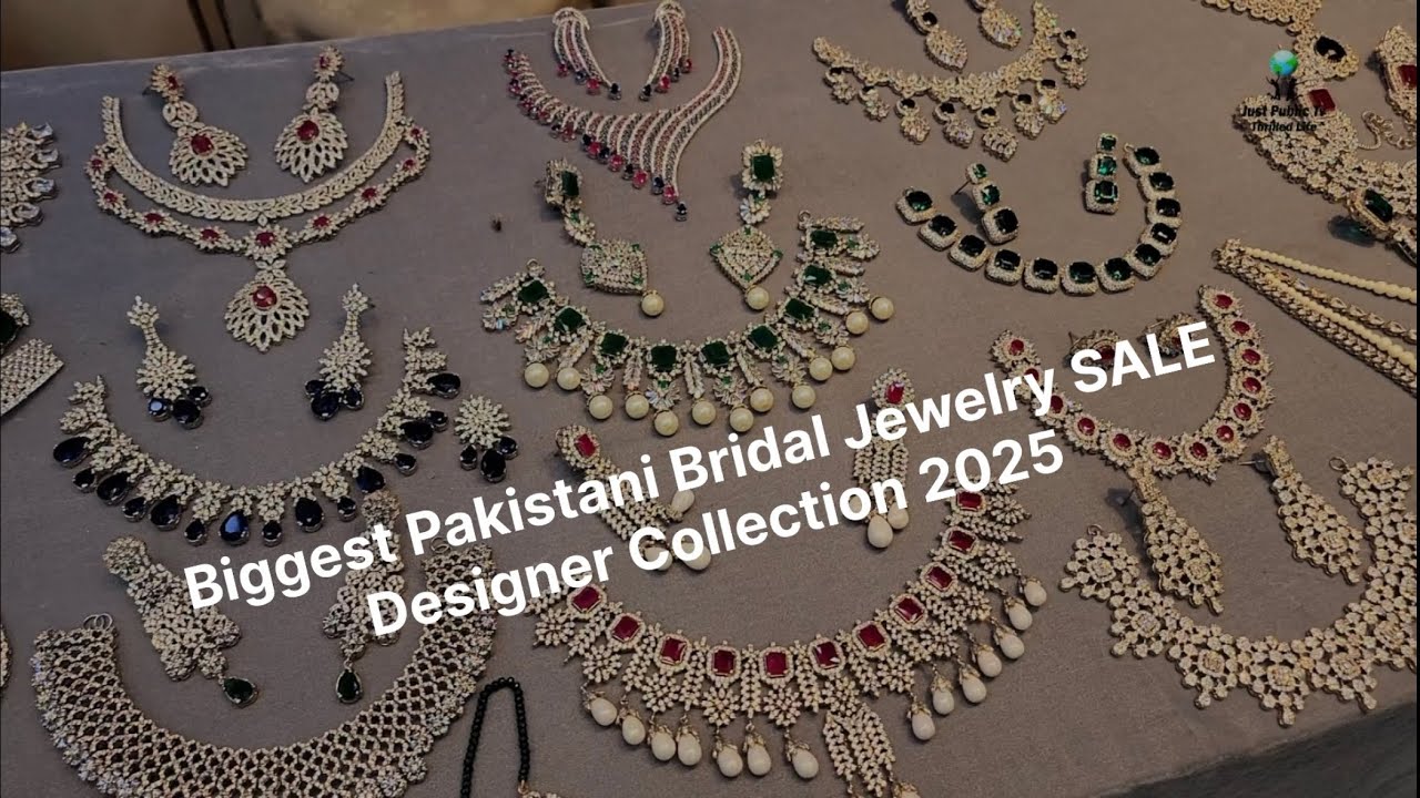 Biggest Pakistani Bridal Jewelry Sale – Designer Collection 2025
