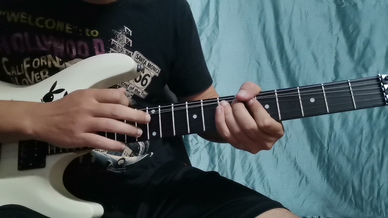 Mega-Bayangan gurauan cover gitar karok