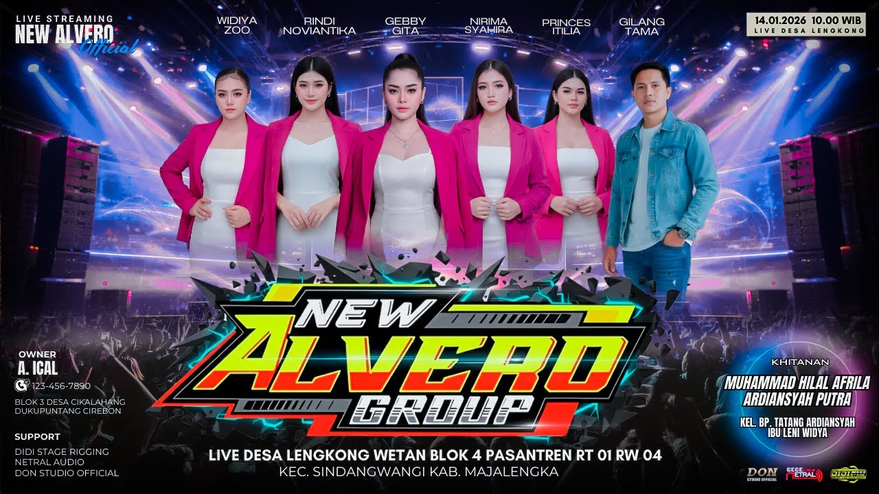 🔴LIVE [SIANG] NEW ALVERO GROUP - DESA LENGKONG WETAN SINDANGWANGI MAJALENGKA 14 JANUARI 2026