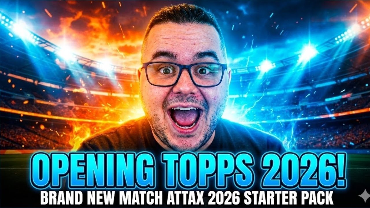 Opening TOPPS 2026 Premier league TINS and brand new Match ATTAX starter pack!