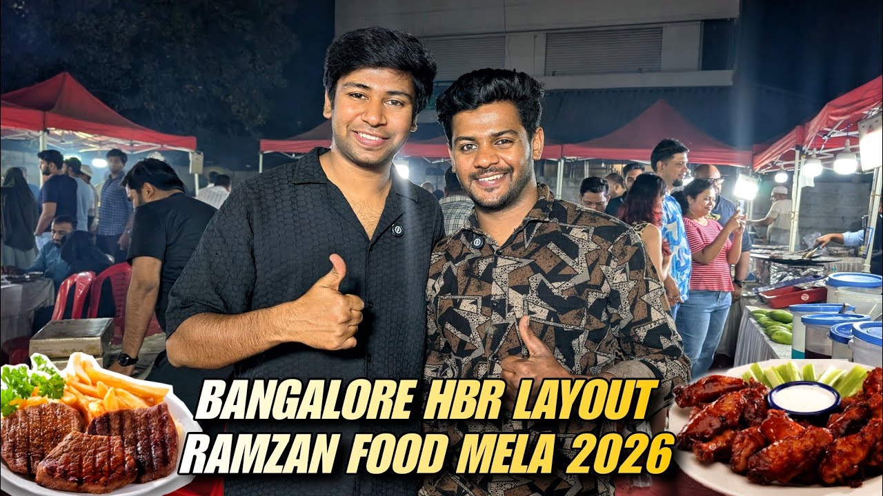 Bangalore HBR layout Ramzan food Mela 2026 | The most viral food mela in Bangalore &hearts;️