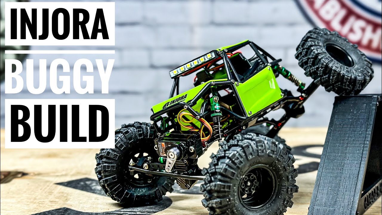 НОВЫЙ рок-багги Injora SCX24 — настоящая мини-Capra?! Сборка, обзор, ползание и многое другое!!