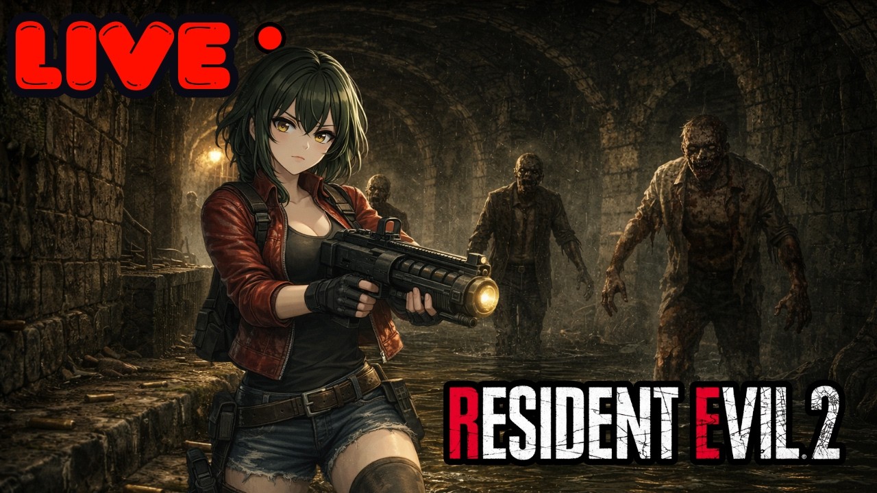 AQUECIMENTO PRA RESIDENT EVIL REQUIEM - RESIDENT EVIL 2 REMAKE (HARD)