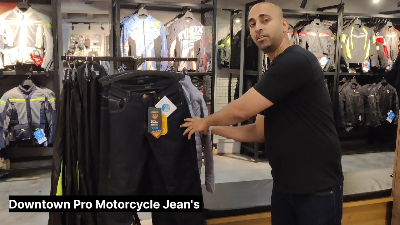 Rynox Gears | Downtown Pro Motorcycle Jeans | Riding Denim | Riding Gears